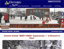 Tablet Screenshot of ontariovisited.ca